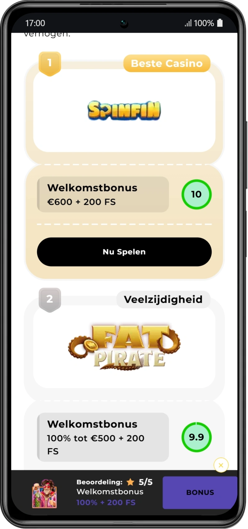 Kies een casino om Big Bass Rock and Roll te spelen