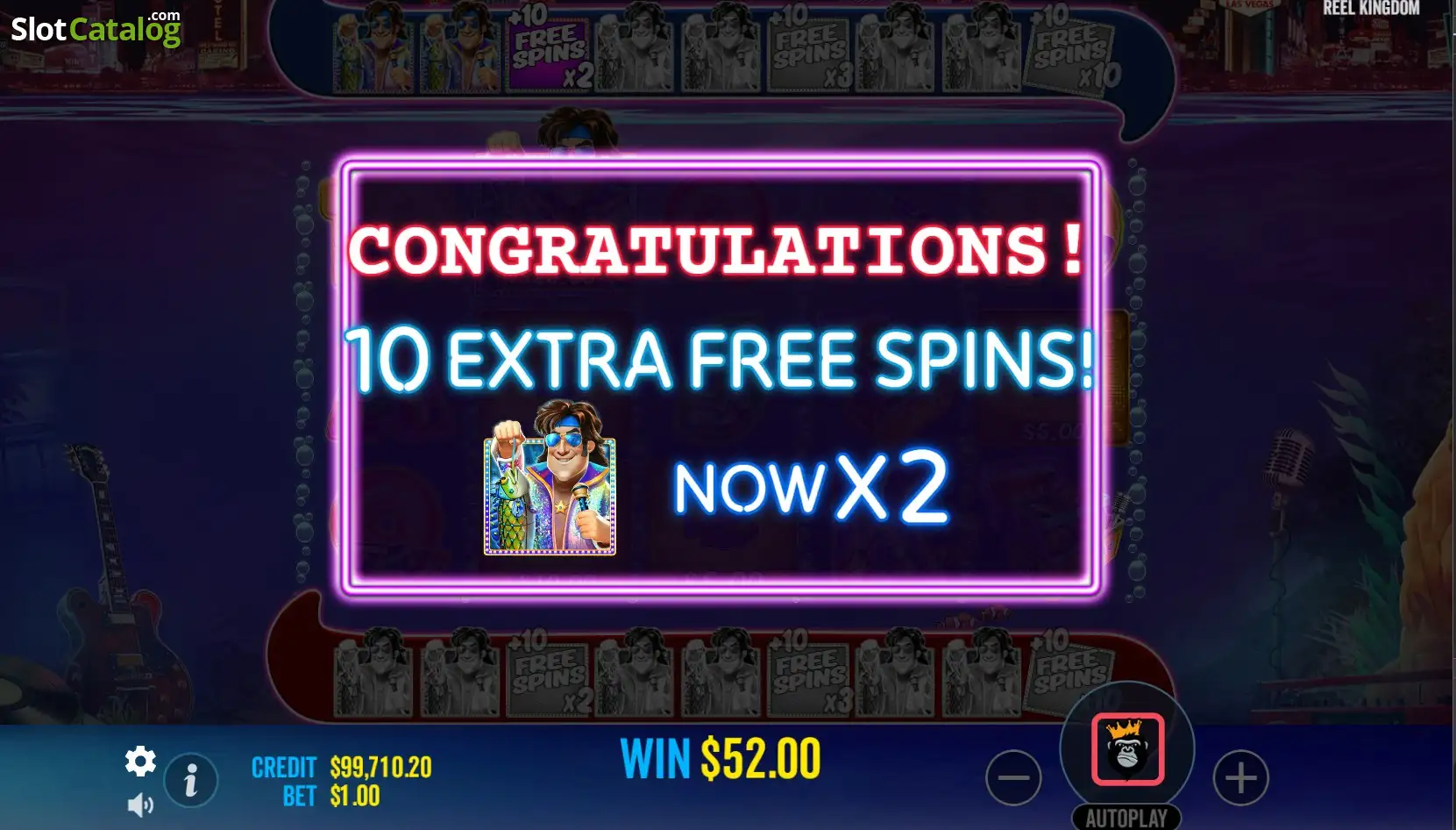 Free Spins with x2 multiplier